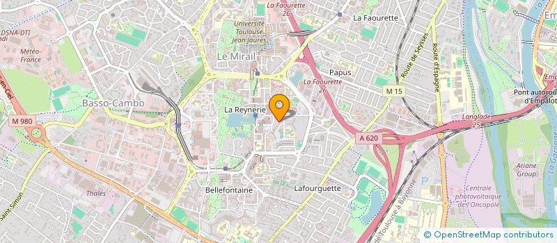 localisation de l'entreprise MADAME ILHAM DAHMANI à TOULOUSE