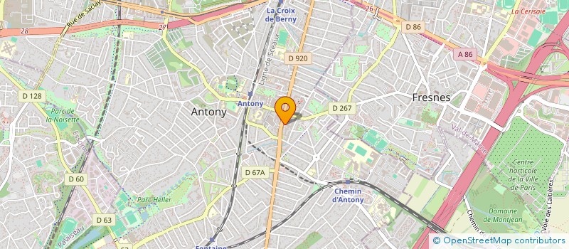 localisation de l'entreprise MADAME ILHAM EL ACHBY à ANTONY