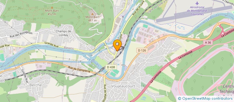 localisation de l'entreprise MADAME ILHAM EL HENNAOUI  BART