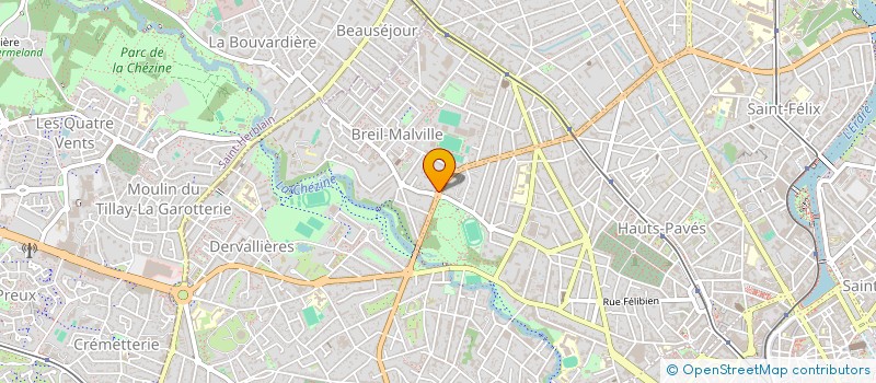 localisation de l'entreprise MADAME ILHAM JALAL à NANTES