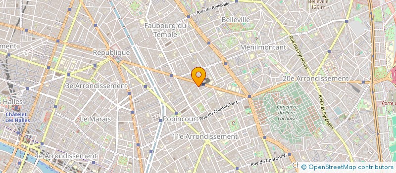 localisation de l'entreprise MADAME ILHAM KANISSI à PARIS
