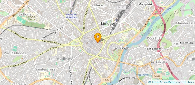 localisation de l'entreprise MADAME ILHAM LAMDOUN à LIMOGES