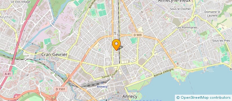 localisation de l'entreprise MADAME ILHAM MASOUAK  ANNECY