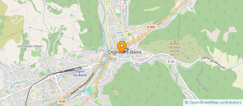 localisation de l'entreprise MADAME ILHAM OUHADDOU à DIGNE-LES-BAINS
