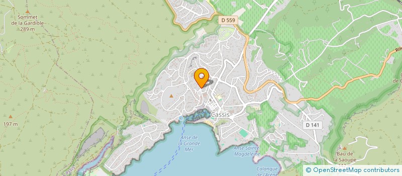 localisation de l'entreprise MADAME ILHAM SIARATI-LAFDAL-HUGUENIN  CASSIS