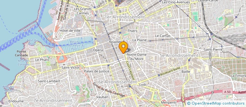 localisation de l'entreprise MADAME ILHAM ZEMIRLI à MARSEILLE