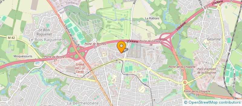 localisation de l'entreprise MADAME ILHAM ZOUINI à NANTES