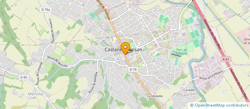 localisation de l'entreprise MADAME ILHAME DAHHOU à CASTANET-TOLOSAN