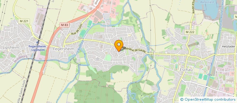 localisation de l'entreprise MADAME ILHAME EL MASTAKI  FEGERSHEIM