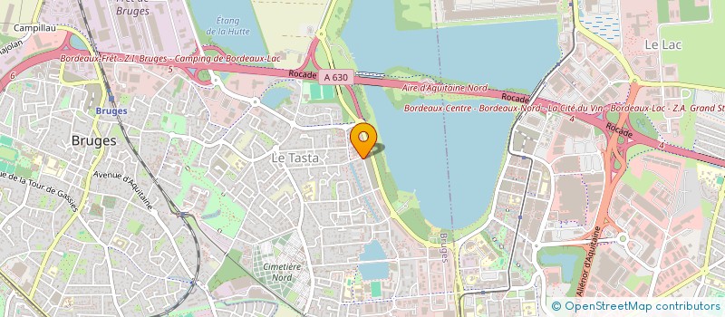 localisation de l'entreprise MADAME ILHAME LAMTALSI  BRUGES