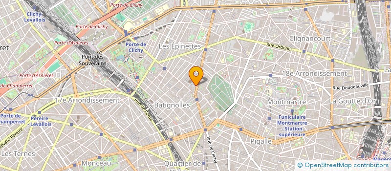 localisation de l'entreprise MADAME ILHEM ATTOUCHI  PARIS