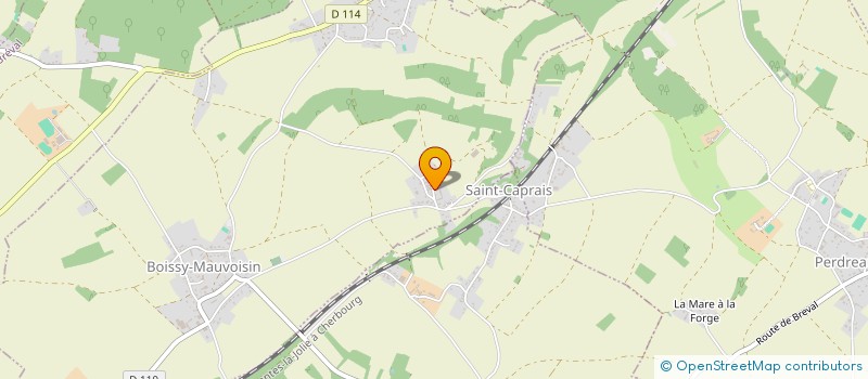 localisation de l'entreprise MADAME ILHEM BELKHODJA  BOISSY-MAUVOISIN