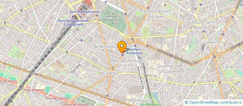 localisation de l'entreprise MADAME ILHEM CHAKIM  PARIS