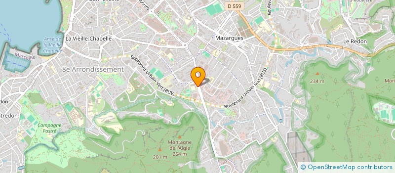 localisation de l'entreprise MADAME ILHEM HECHILI à MARSEILLE