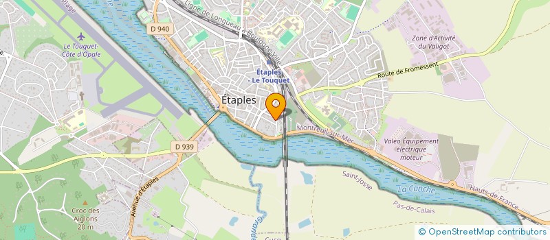 localisation de l'entreprise MADAME ILHEM KRALED à ETAPLES