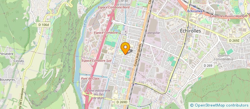 localisation de l'entreprise MADAME ILHEM MAIRECHE à ECHIROLLES