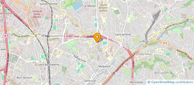 localisation de l'entreprise MADAME ILHEM ROSSAYSSI à MARSEILLE