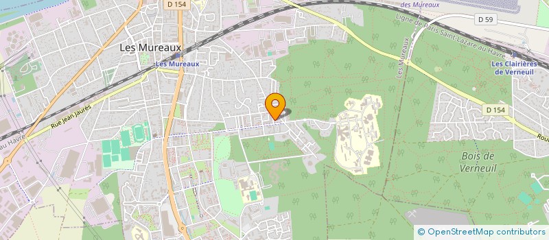 localisation de l'entreprise MADAME ILHEM TABELLOUT à LES MUREAUX