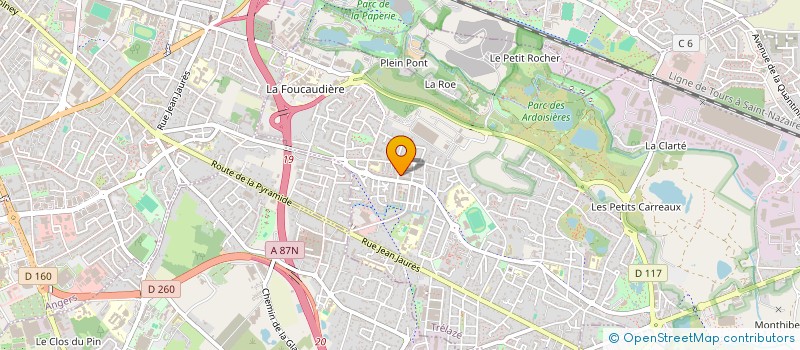 localisation de l'entreprise MADAME ILIANA MICHOT  TRELAZE