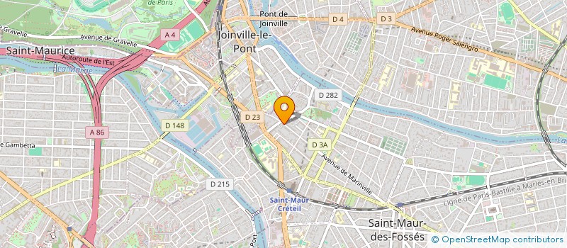 localisation de l'entreprise MADAME ILIANA MOULOUDJI  SAINT-MAUR-DES-FOSSES