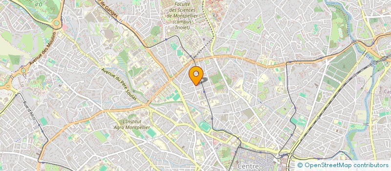 localisation de l'entreprise MADAME ILIANA NECTOUX à MONTPELLIER