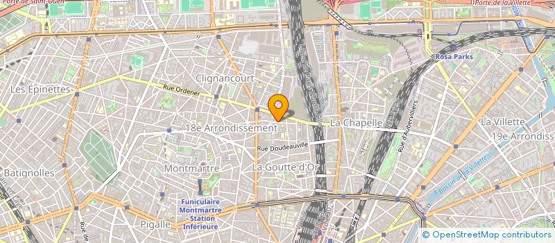 localisation de l'entreprise MADAME ILIANA ORONOZ  PARIS