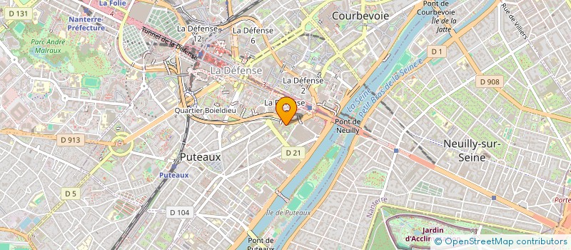 localisation de l'entreprise MADAME ILIANA STRATIEVA  PUTEAUX