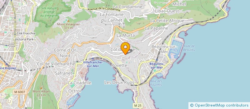 localisation de l'entreprise MADAME ILIENA RAMIN à VILLEFRANCHE-SUR-MER