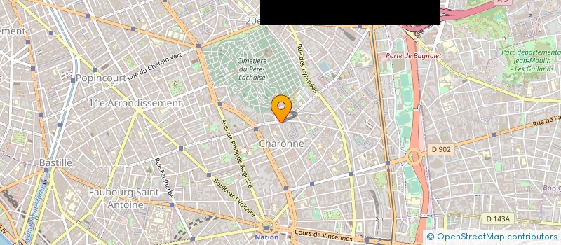 localisation de l'entreprise MADAME ILINA CHICHKOVA à PARIS