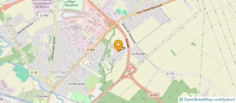 localisation de l'entreprise MADAME ILINCA ACHELARITEI  CRENEY-PRES-TROYES