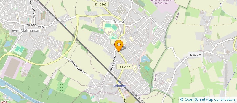 localisation de l'entreprise MADAME ILINCA BALAN  LEFOREST