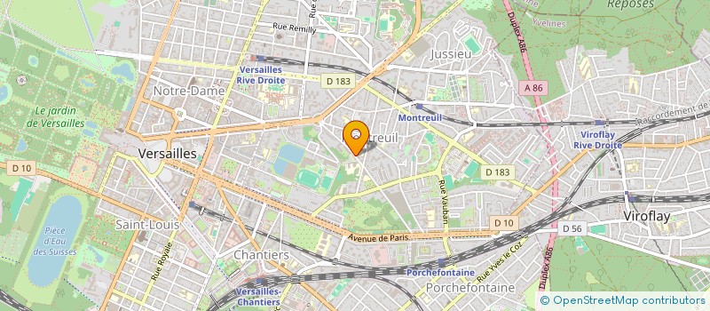 localisation de l'entreprise MADAME ILINKA SABOLOVIC à VERSAILLES