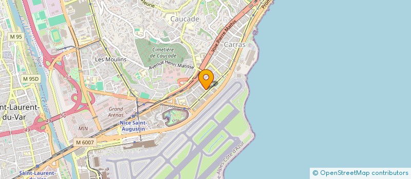 localisation de l'entreprise MADAME ILIYANA ASENOVA GAVRILOVA  NICE