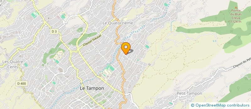 localisation de l'entreprise MADAME ILIYANE CHAQUIRI  LE TAMPON