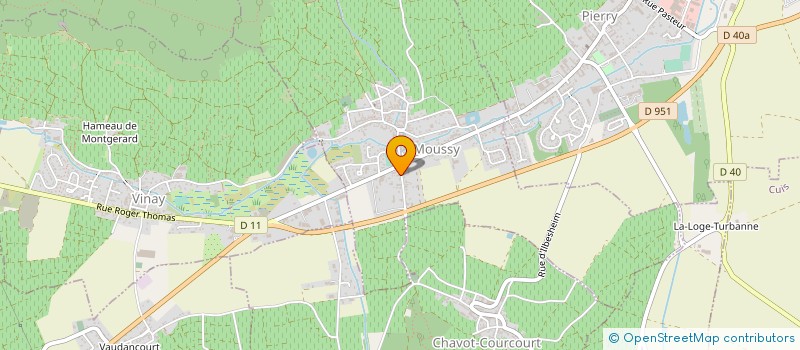 localisation de l'entreprise MADAME ILIZABETE-CARLA TENREIRO SILVA  MOUSSY