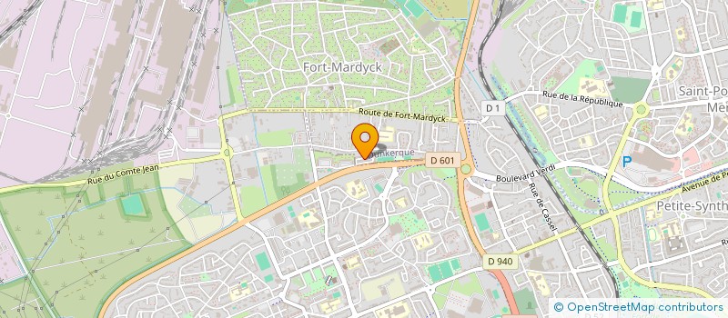 localisation de l'entreprise MADAME ILIZABETE INACIO à DUNKERQUE