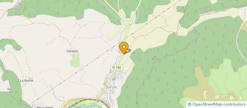 localisation de l'entreprise MADAME ILLANA BELLORGE  BARJAC