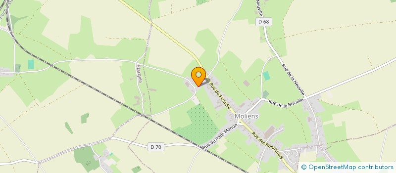 localisation de l'entreprise MADAME ILLANA LEVARLET  BLARGIES