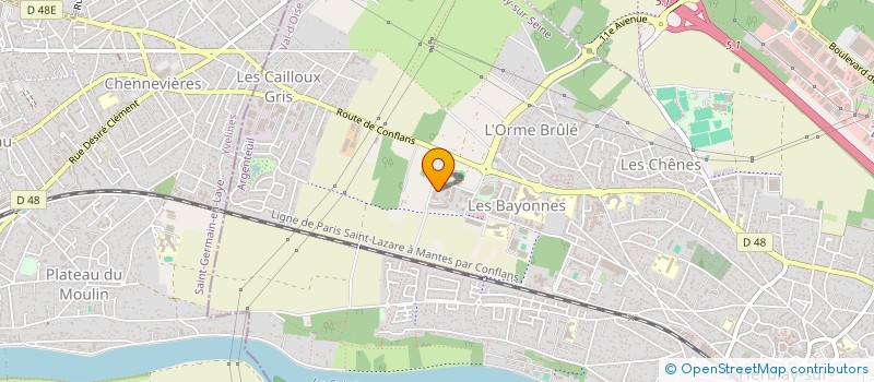 localisation de l'entreprise MADAME ILLANA TEIXEIRA à HERBLAY-SUR-SEINE