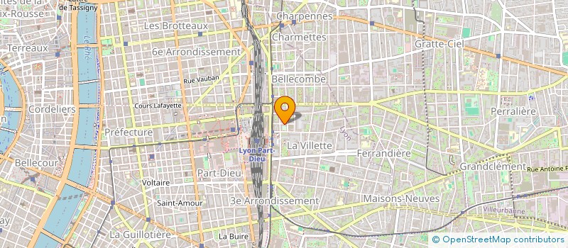 localisation de l'entreprise MADAME ILLHEM ABDELLI  LYON