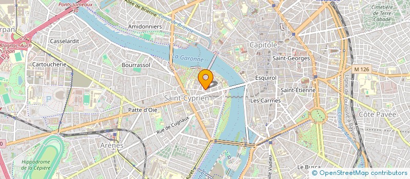 localisation de l'entreprise MADAME ILLONA COUTENS à TOULOUSE