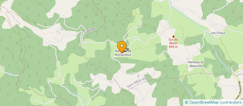 localisation de l'entreprise MADAME ILLONA FAURITE  SAINT-ALBAN-D'AY