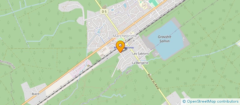 localisation de l'entreprise MADAME ILLONA FERREIRA DOS SANTOS  MARCHEPRIME