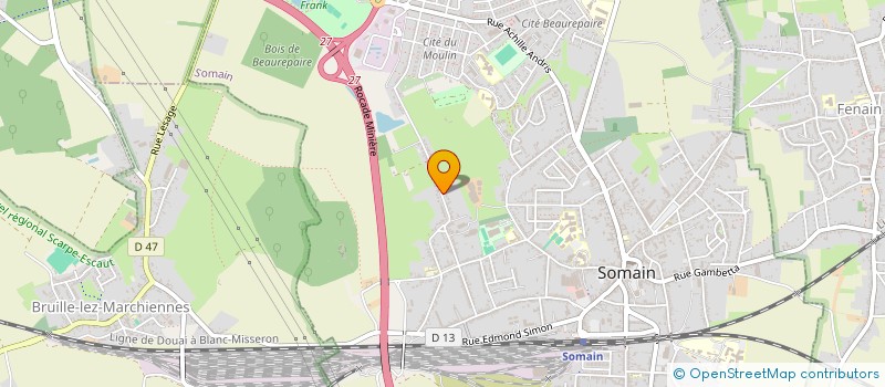 localisation de l'entreprise MADAME ILLONA LENQUETTE  SOMAIN