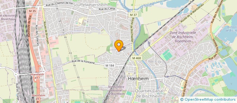 localisation de l'entreprise MADAME ILLONA QUALLA  HNHEIM