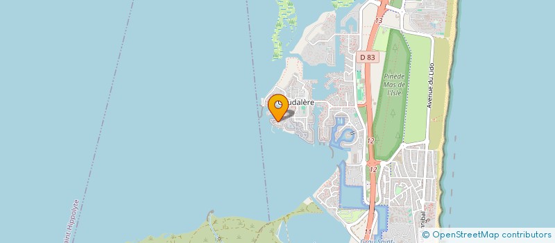 localisation de l'entreprise MADAME ILOA CARDOSO  LE BARCARES