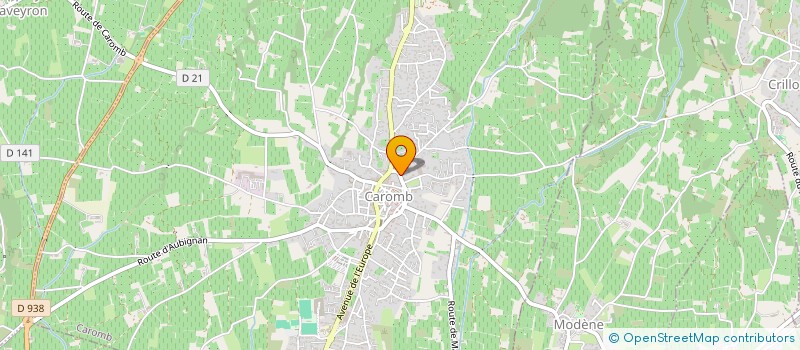 localisation de l'entreprise MADAME ILOHA LIMET STROLLO  CAROMB