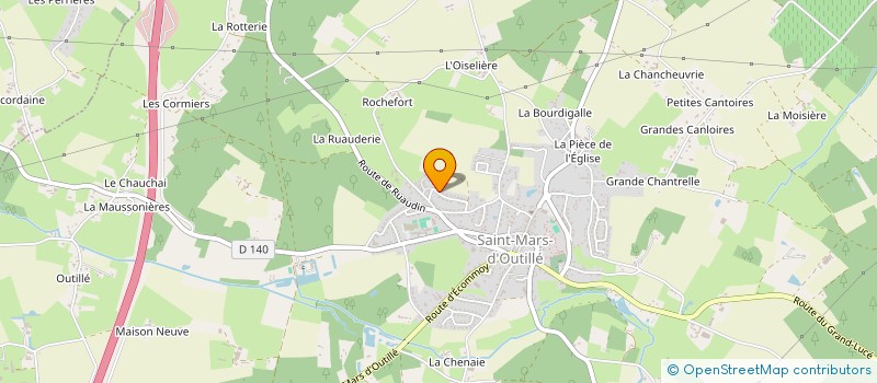 localisation de l'entreprise MADAME ILONA BAILLY  SAINT-MARS-D'OUTILLE