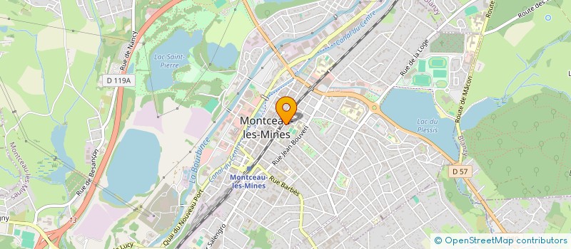 localisation de l'entreprise MADAME ILONA BESSIRE  MONTCEAU-LES-MINES