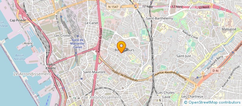 localisation de l'entreprise MADAME ILONA CALDORA à MARSEILLE